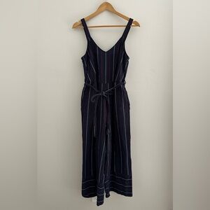 Navy Romper with Red and White Stripes - Universal Thread